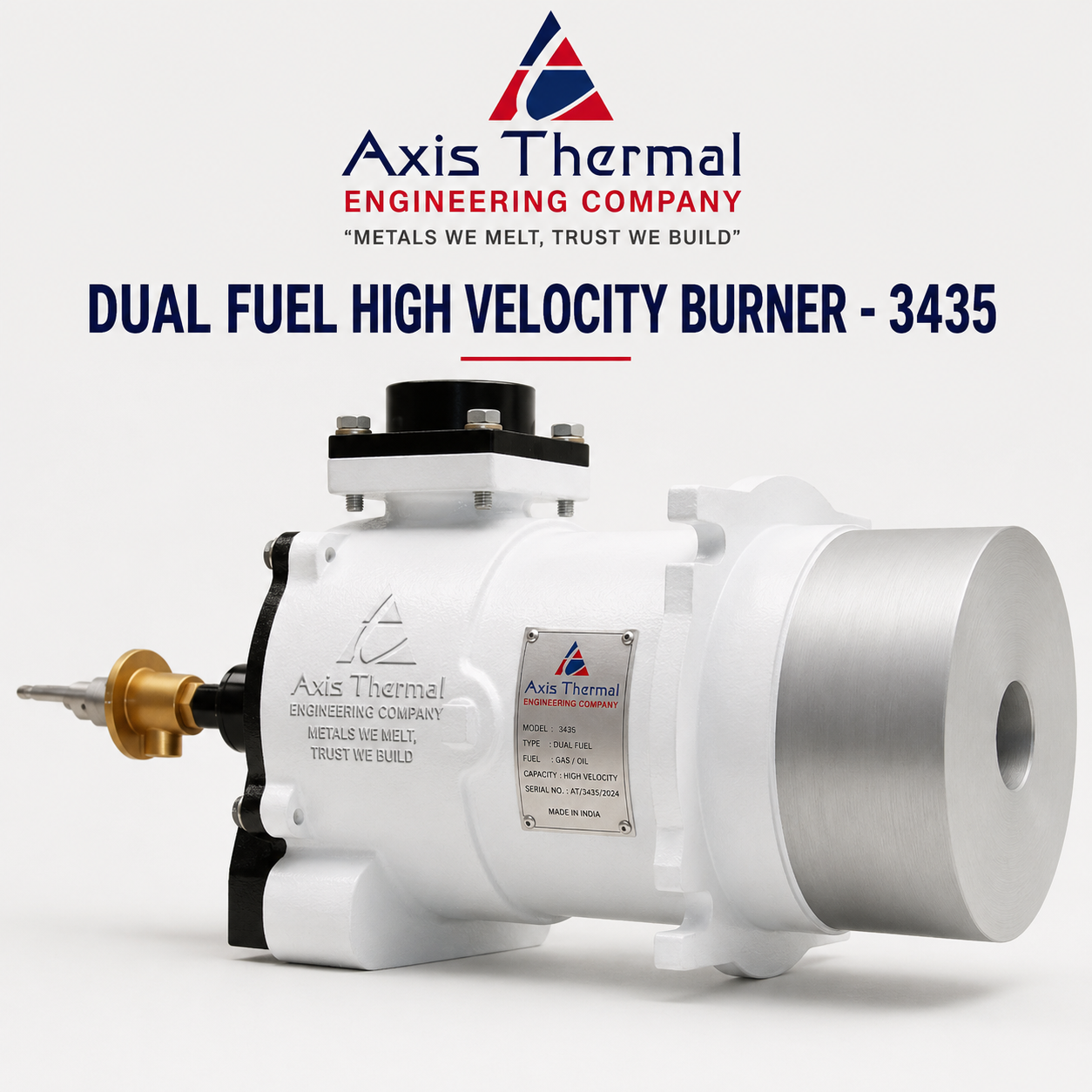 Dual Fuel High Velocity Burner 3435